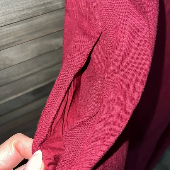 Universal Thread Red Ruffle Dress - Picture 7 of 7